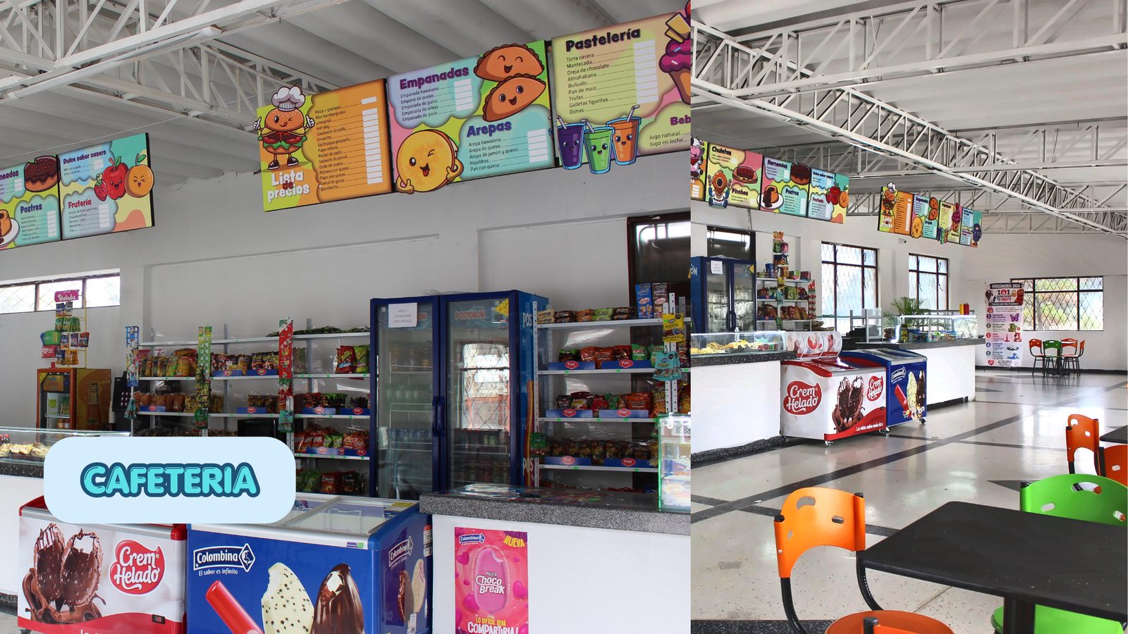 Cafetería del colegio